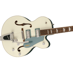 Gretsch G5420T-140 Electromatic 140th Double Platinum Hollow Body with Bigsby, Laurel Fingerboard, Two-Tone Pearl Platinum/Stone