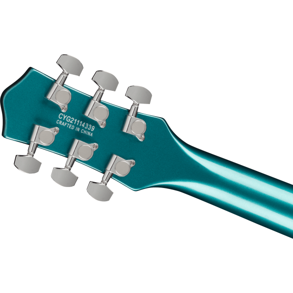 Gretsch G5222 Electromatic Double Jet BT with V-Stoptail, Laurel Fingerboard, Ocean Turquoise