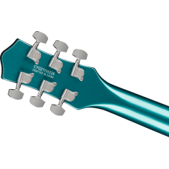 Gretsch G5222 Electromatic Double Jet BT with V-Stoptail, Laurel Fingerboard, Ocean Turquoise