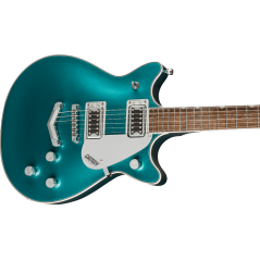 Gretsch G5222 Electromatic Double Jet BT with V-Stoptail, Laurel Fingerboard, Ocean Turquoise