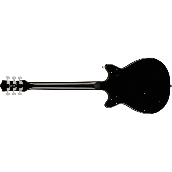 Gretsch G5222 Electromatic Double Jet BT with V-Stoptail, Laurel Fingerboard, Black