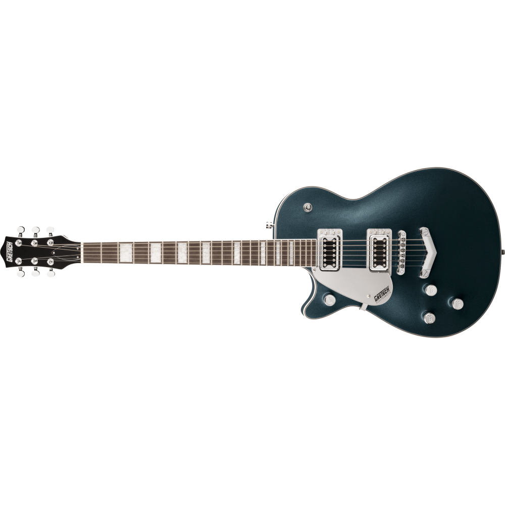 Gretsch G5220LH Electromatic Jet BT Single-Cut with V-Stoptail, Left-Handed, Laurel Fingerboard, Jade Grey Metallic