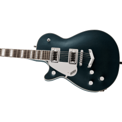 Gretsch G5220LH Electromatic Jet BT Single-Cut with V-Stoptail, Left-Handed, Laurel Fingerboard, Jade Grey Metallic