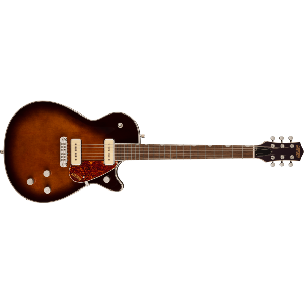 Gretsch G5210-P90 Electromatic Jet Two 90 Single-Cut with Wraparound, Laurel Fingerboard, Single Barrel Burst