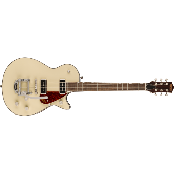 Gretsch G5210T-P90 Electromatic Jet Two 90 Single-Cut with Bigsby, Laurel Fingerboard, Vintage White