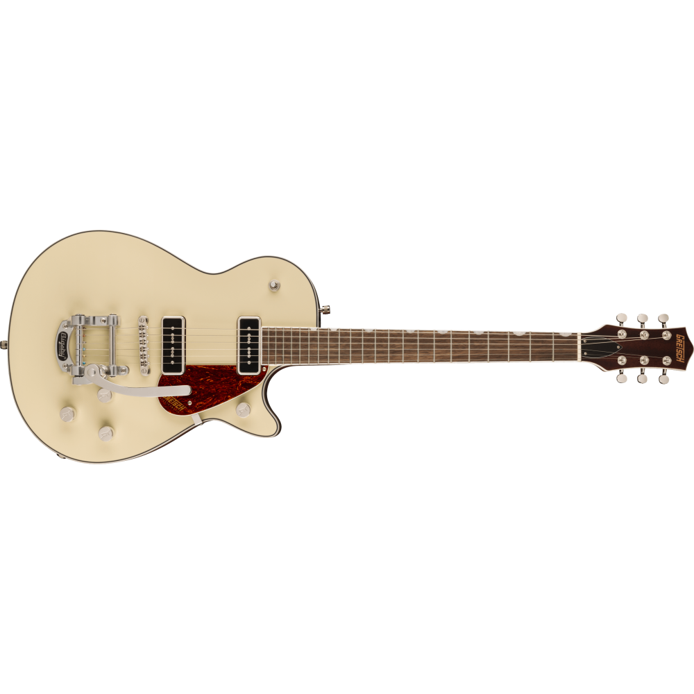 Gretsch G5210T-P90 Electromatic Jet Two 90 Single-Cut with Bigsby, Laurel Fingerboard, Vintage White