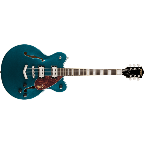 Gretsch G2622 Streamliner Center Block Double-Cut with V-Stoptail, Laurel Fingerboard, BroadTron BT-2S Pickups, Midnight Sapphir