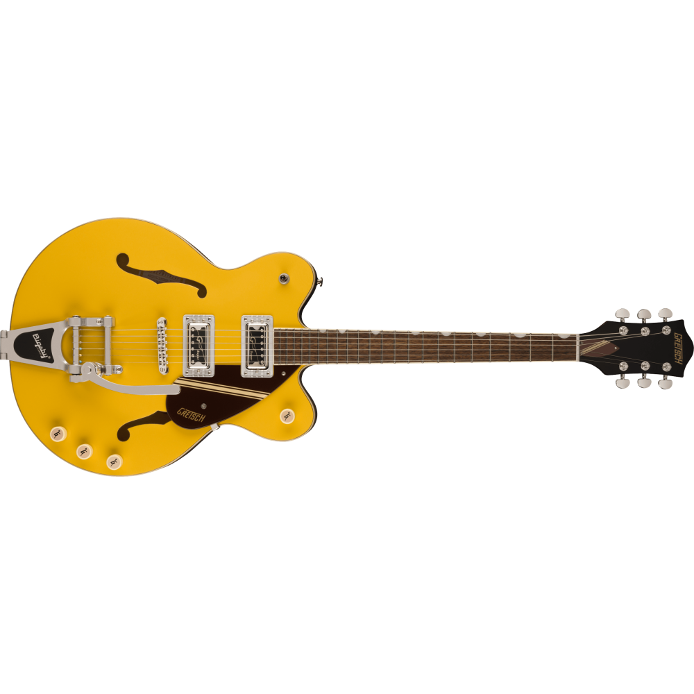 Gretsch G2604T Limited Edition Streamliner Rally II Center Block with Bigsby, Laurel Fingerboard, Two-Tone Bamboo Yellow/Copper