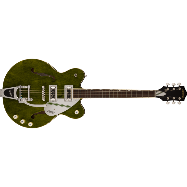 Gretsch G2604T Limited Edition Streamliner Rally II Center Block with Bigsby, Laurel Fingerboard, Rally Green Stain