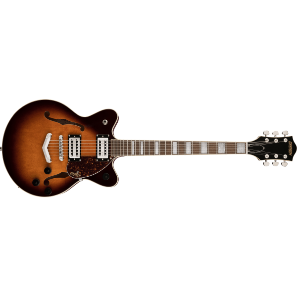 Gretsch G2655 Streamliner Center Block Jr. Double-Cut with V-Stoptail, Laurel Fingerboard, Forge Glow Maple