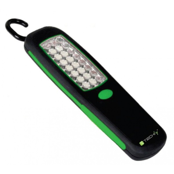 Extreme TECHLY ITC-LED WL2 LAMPADA 24 LED CON GANCIO E MAGNETE