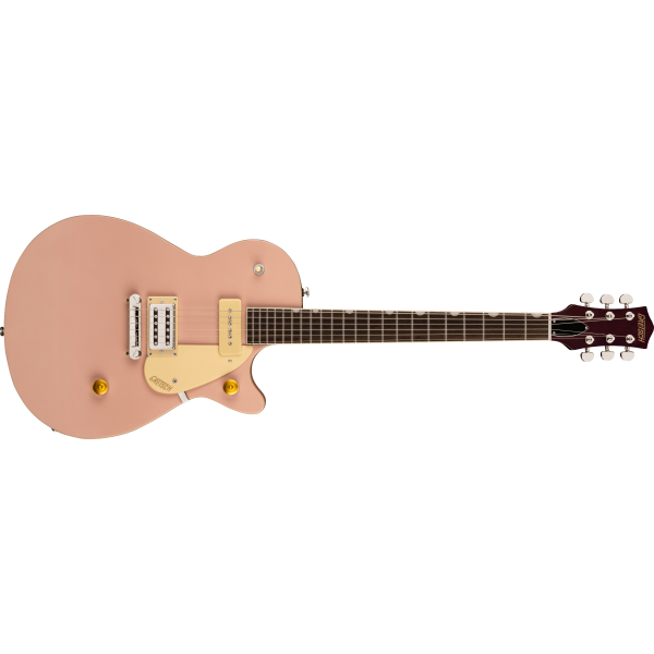 Gretsch G2215-P90 Streamliner Junior Jet Club P90, Laurel Fingerboard, Shell Pink