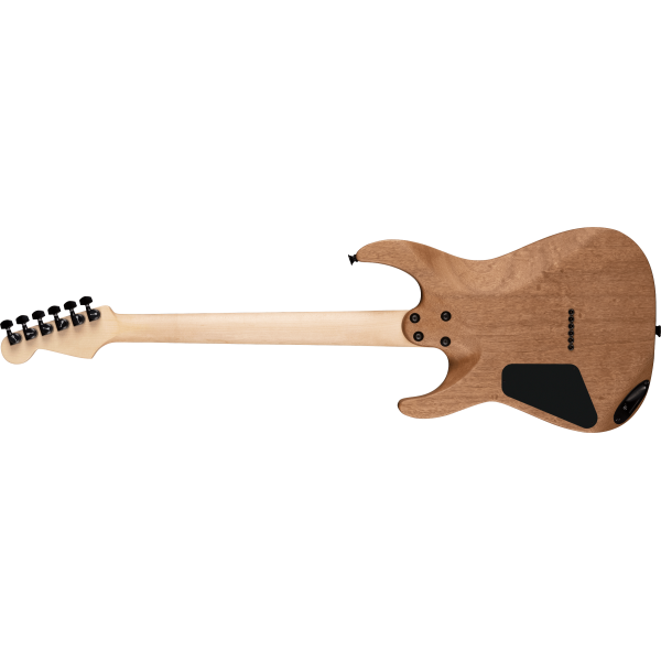 Charvel Pro-Mod DK24 HH HT E Mahogany with Poplar Burl, Ebony Fingerboard, Desert Sand