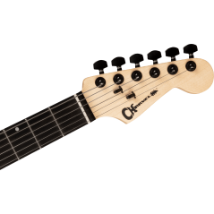 Charvel Pro-Mod DK24 HH HT E Mahogany with Poplar Burl, Ebony Fingerboard, Desert Sand