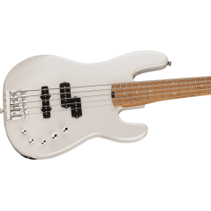 Charvel Pro-Mod San Dimas Bass PJ V, Caramelized Maple Fingerboard, Platinum Pearl