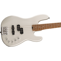 Charvel Pro-Mod San Dimas Bass PJ IV, Caramelized Maple Fingerboard, Platinum Pearl