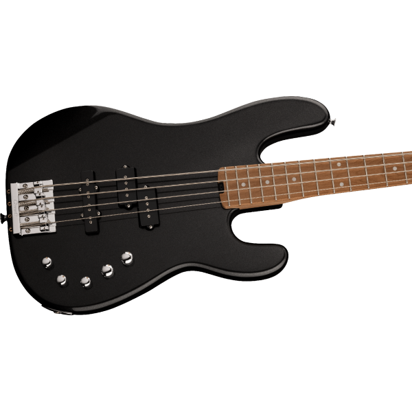 Charvel Pro-Mod San Dimas Bass PJ IV, Caramelized Maple Fingerboard, Metallic Black