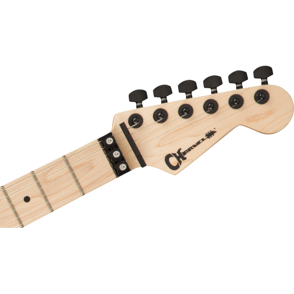 Charvel Jim Root Signature Pro-Mod San Dimas Style 1 HH FR M, Maple Fingerboard, Satin Black