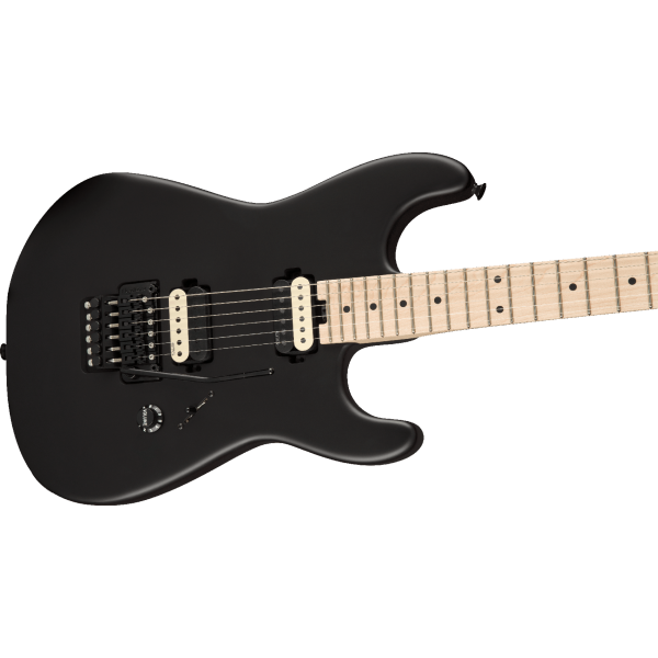 Charvel Jim Root Signature Pro-Mod San Dimas Style 1 HH FR M, Maple Fingerboard, Satin Black