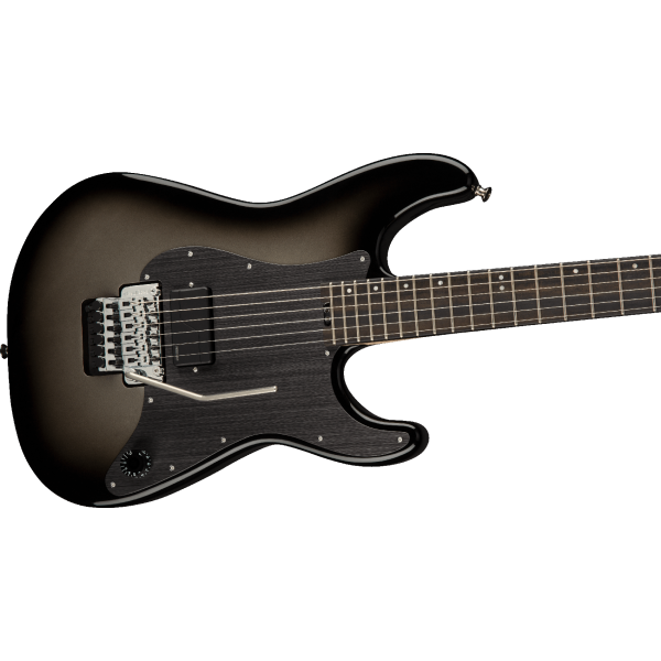 Charvel Phil Sgrosso Signature Pro-Mod So-Cal Style 1 H FR E, Ebony Fingerboard, Silverburst