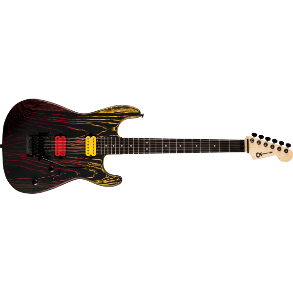 Charvel Pro-Mod San Dimas Style 1 HH FR E Ash, Ebony Fingerboard, Sunburn