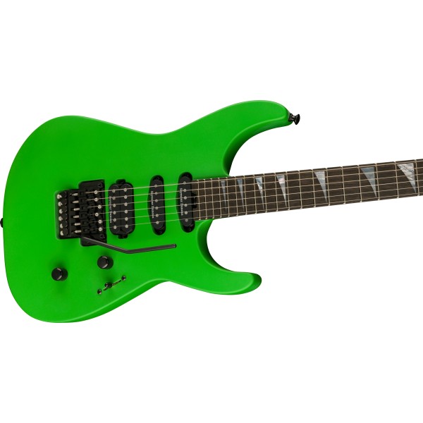 Jackson American Series Soloist SL3, Ebony Fingerboard, Satin Slime Green