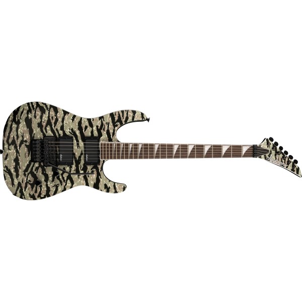 Jackson X Series Soloist SLX DX Camo, Laurel Fingerboard, Tiger Jungle Camo