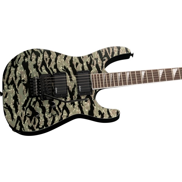 Jackson X Series Soloist SLX DX Camo, Laurel Fingerboard, Tiger Jungle Camo