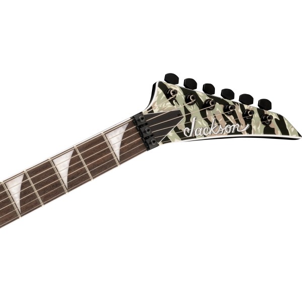 Jackson X Series Soloist SLX DX Camo, Laurel Fingerboard, Tiger Jungle Camo