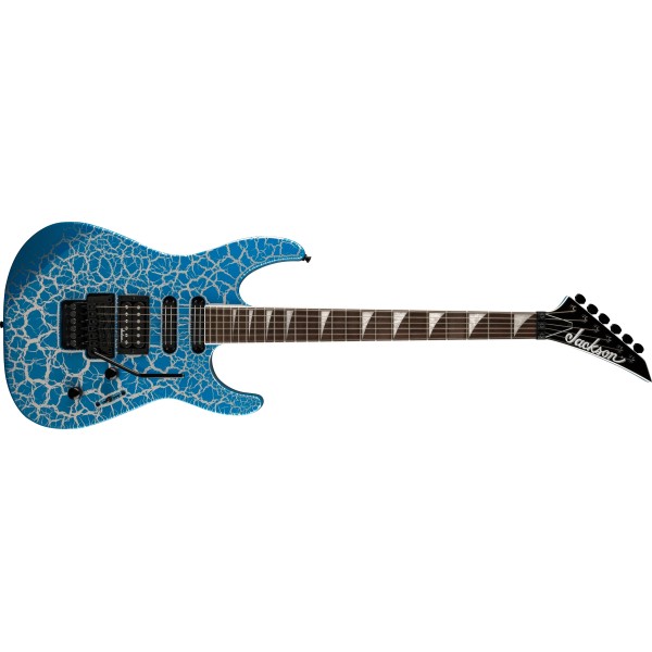 Jackson X Series Soloist SL3X DX, Laurel Fingerboard, Frost Byte Crackle