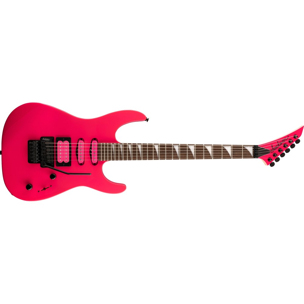 Jackson X Series Dinky DK3XR HSS, Laurel Fingerboard, Neon Pink