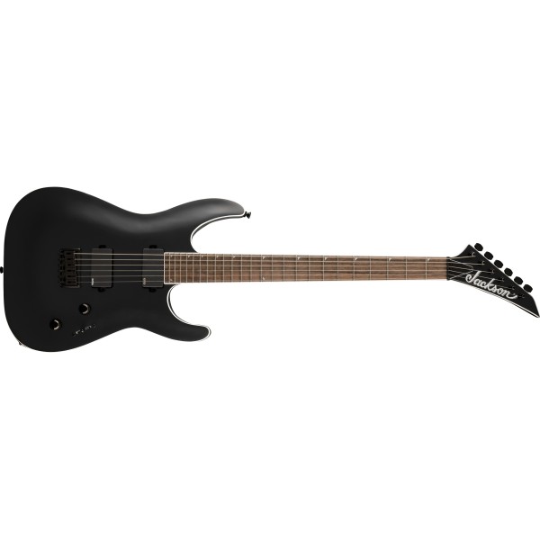 Jackson X Series Soloist SLA6 DX Baritone, Laurel Fingerboard, Satin Black