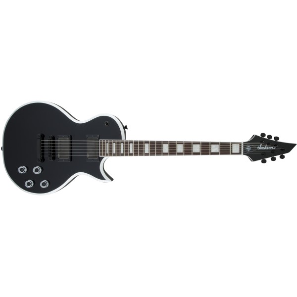 Jackson X Series Signature Marty Friedman MF-1, Laurel Fingerboard, Gloss Black with White Bevels