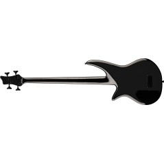 Jackson X Series Spectra Bass SBX IV, Laurel Fingerboard, Gloss Black