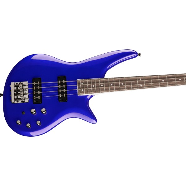 Jackson JS Series Spectra Bass JS3, Laurel Fingerboard, Indigo Blue