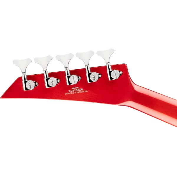 Jackson X Series Concert Bass CBXNT DX V, Laurel Fingerboard, Fireburst