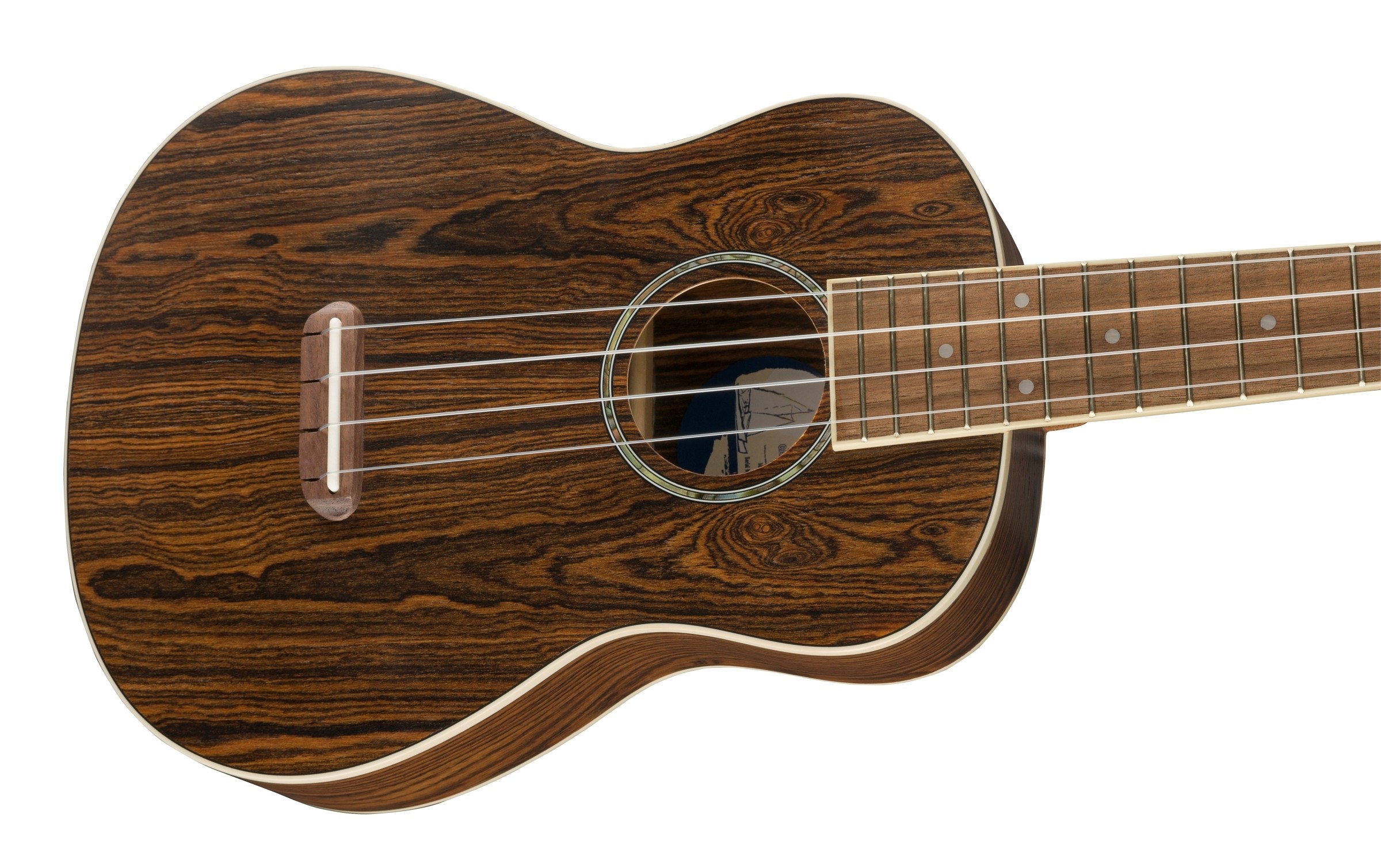 Fender Zuma Exotic Concert Ukulele, Walnut Fingerboard, Bocote