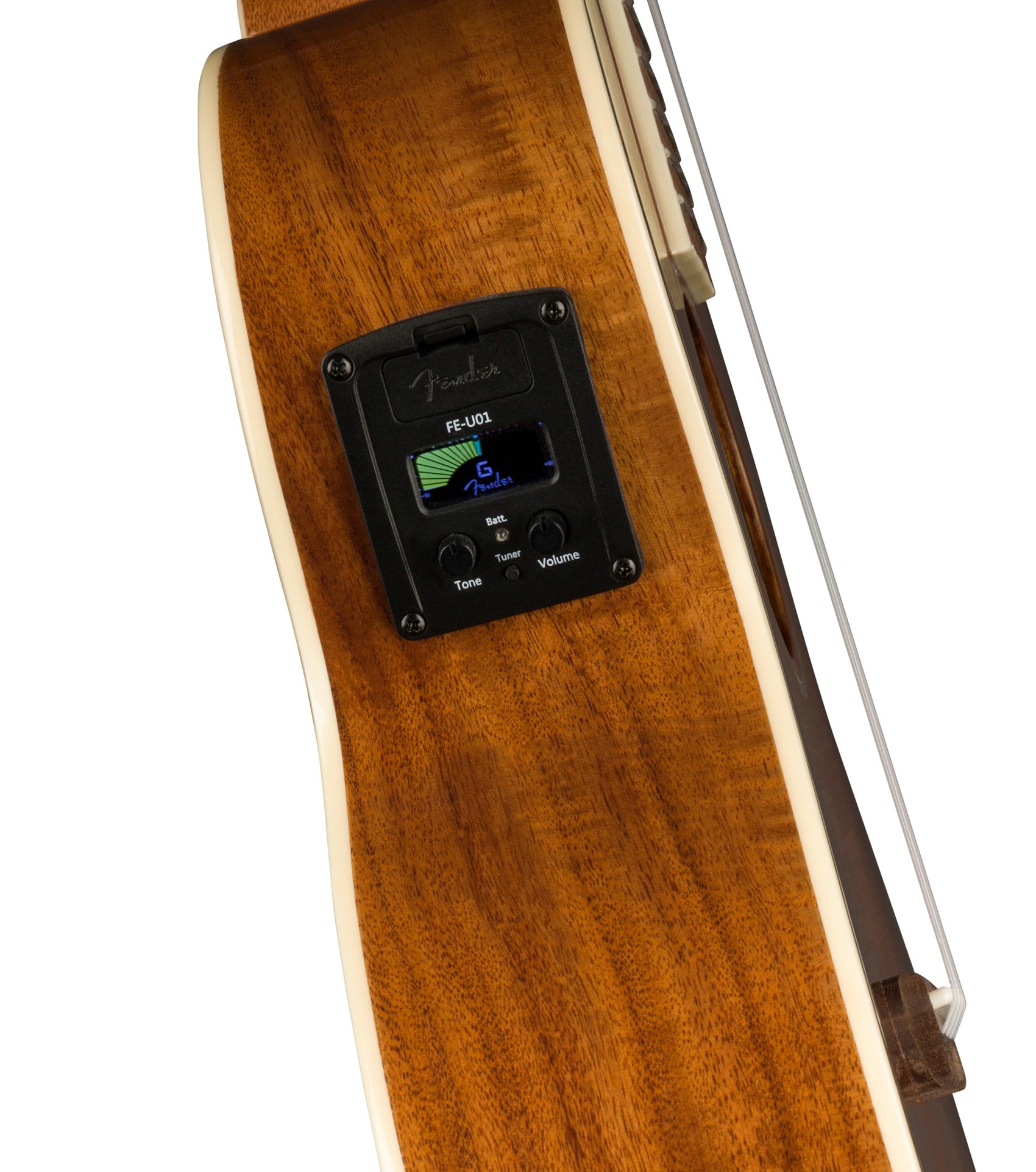 Fender Montecito Tenor Ukulele, Walnut Fingerboard, Shaded Edge Burst