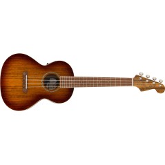 Fender Rincon Tenor Ukulele, Walnut Fingerboard, Aged Cognac Burst