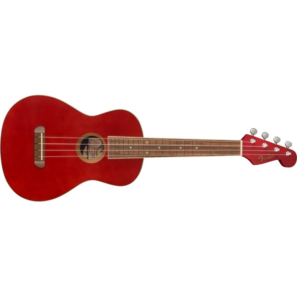 Fender Avalon Tenor Ukulele, Walnut Fingerboard, Cherry