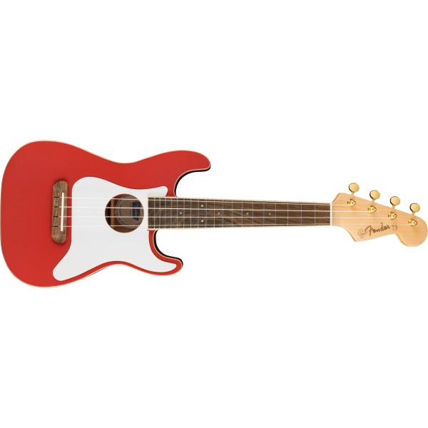 Fender FSR Fullerton Strat Uke, Fiesta Red