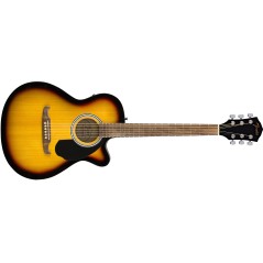 Fender FA-135CE Concert, chitarra acustica, 3-color Sunburst