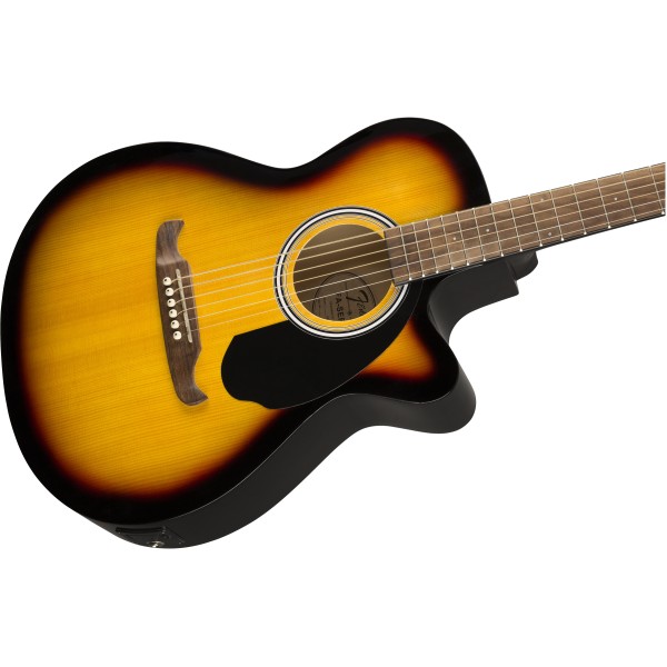 Fender FA-135CE Concert, chitarra acustica, 3-color Sunburst
