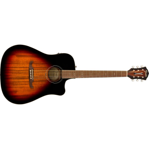 Fender LTD FA-325CE Dao Exotic, Walnut Fingerboard, 3-Color Sunburst