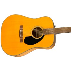 Fender Limited Edition CD-60S Exotic Dao Dreadnought, Walnut Fingerboard, Natural