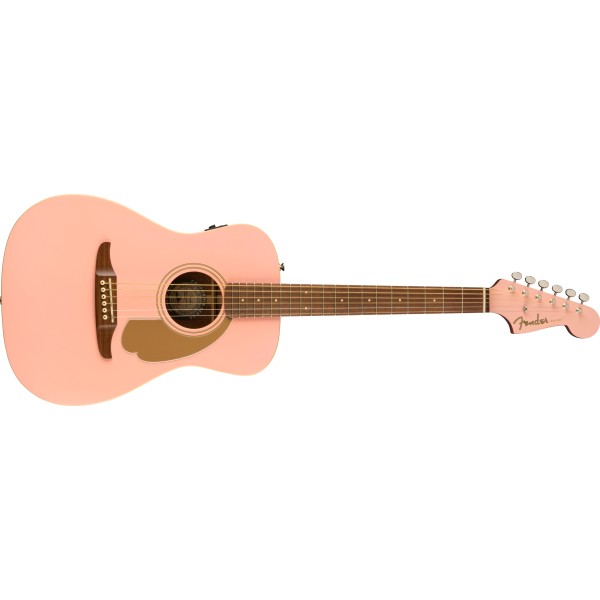 Fender FSR Malibu Player, Walnut Fingerboard, Shell Pink