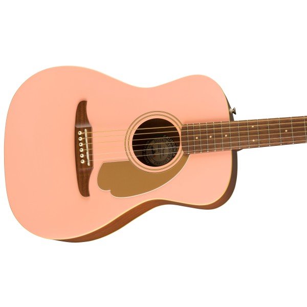 Fender FSR Malibu Player, Walnut Fingerboard, Shell Pink