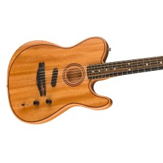 Fender American Acoustasonic Telecaster All-Mahogany, Ebony Fingerboard, Natural