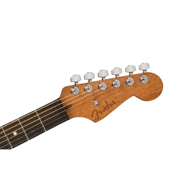 Fender American Acoustasonic Jazzmaster All-Mahogany, Ebony Fingerboard, Natural