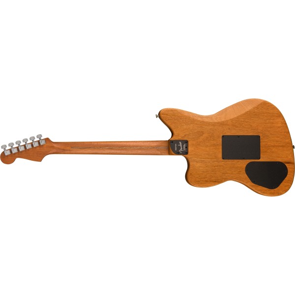 Fender American Acoustasonic Jazzmaster All-Mahogany, Ebony Fingerboard, Bourbon Burst